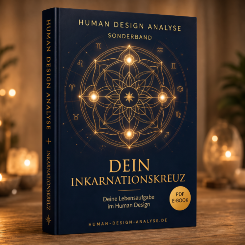 Human Design Sonderband – Dein Inkarnationskreuz, Buchcover als PDF E-Book