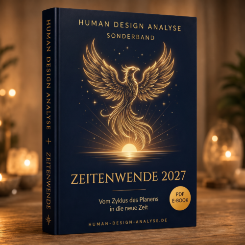 Human Design Sonderband – Zeitenwende 2027, Buchcover als PDF E-Book